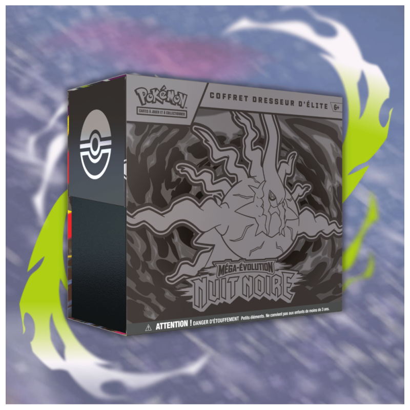 Coffret Dresseur d'Élite Pokémon ME05 Nuit Noire – Méga-Darkrai – Français – Scellé(PRECO)