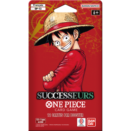Booster Blister One Piece – OP13 Successeurs - FR (PRECO)