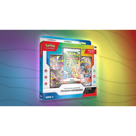 Coffret Pokémon - Collection Illustration Premiers Partenaires - Série 3 (Scellé)