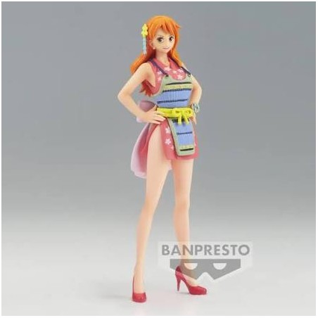 Figurine One Piece - Nami Wanokuni - DXF The Grandline Lady Vol.8 - Banpresto - 16 cm