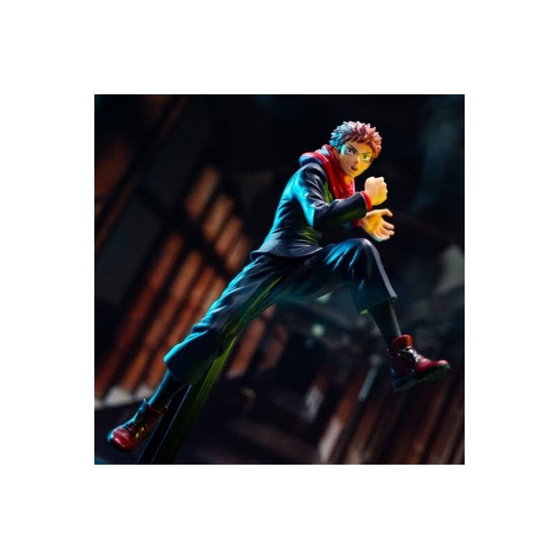 Figurine Jujutsu Kaisen - Yuji Itadori - King of Artist - Banpresto - 20 cm
