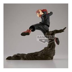 Figurine Jujutsu Kaisen - Yuji Itadori - Combination Battle - Banpresto - 12 cm