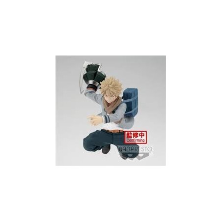 Figurine My Hero Academia - Katsuki Bakugo - Bravegraph Vol.3 - Banpresto - 12 cm