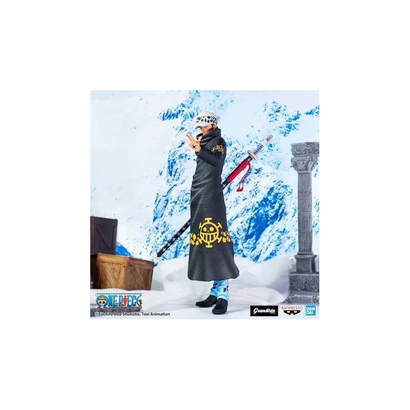 Figurine One Piece - Trafalgar Law - Grandista Nero - Banpresto - 29 cm
