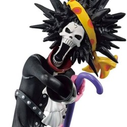 Figurine One Piece - Brook - Ichibansho Film Red More Beat - Banpresto - 16,5 cm
