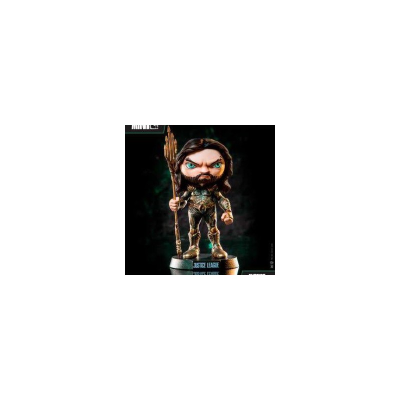 Figurine DC Comics - Aquaman - Justice League Mini Co. Heroes - Iron Studios - 13,5 cm