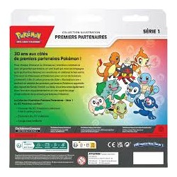 Coffret Pokémon Collection Illustration Premiers Partenaires Série 1 – 30 Ans – Français – Scellé