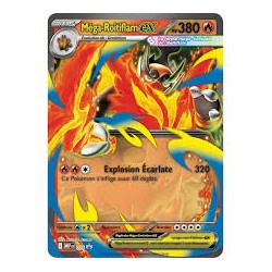 Coffrets Pokémon ME2.5 Héros Transcendants – Méga-Méganium-ex ou Méga-Roitiflam-ex ou Méga-Aligatueur-ex – FR Scellé