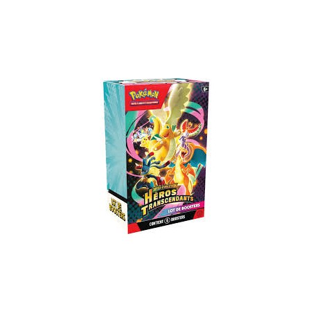 Bundle Pokémon ME2.5 Héros Transcendants – 6 Boosters – Français – Scellé