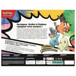 Coffret Pokémon Pin's Deluxe ME2.5 Héros Transcendants – Premiers Partenaires – 5 Boosters – FR Scellé