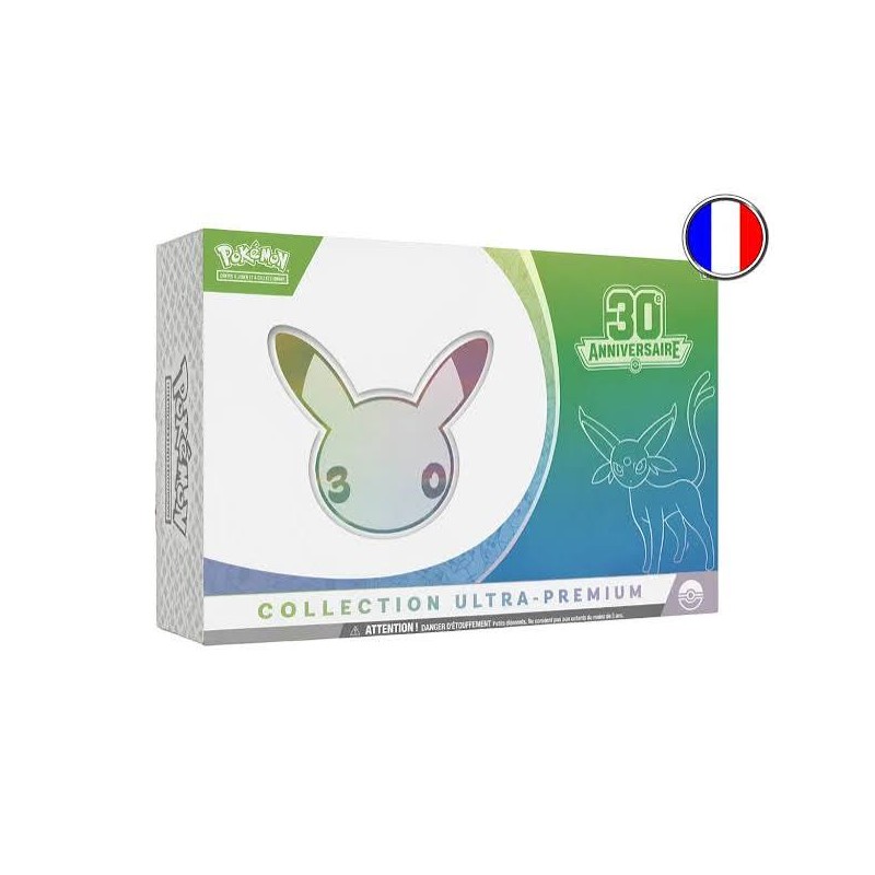 Coffret Pokémon Collection Ultra-Premium 30e Anniversaire – Version Mentali-ex – FR