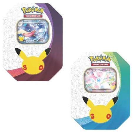 Pokébox Pokémon 30e Anniversaire – Amphinobi-ex ou Nymphali-ex – 4 Boosters – FR