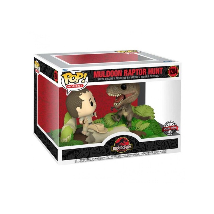 Funko Pop - Jurassic Park 1198 - Muldoon Raptor Hunt Edition Special