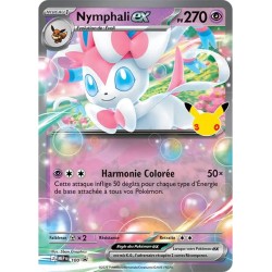 Pokébox Pokémon 30e Anniversaire – Amphinobi-ex ou Nymphali-ex – 4 Boosters – FR