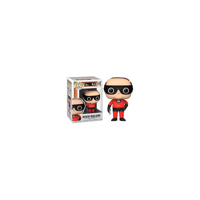 Funko POP - The Office 1175 – Kevin Malone – Dunder Mifflin Superhero