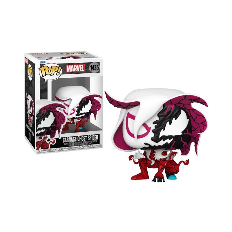 Funko POP - Marvel 1435 – Carnage Ghost Spider – Carnageized