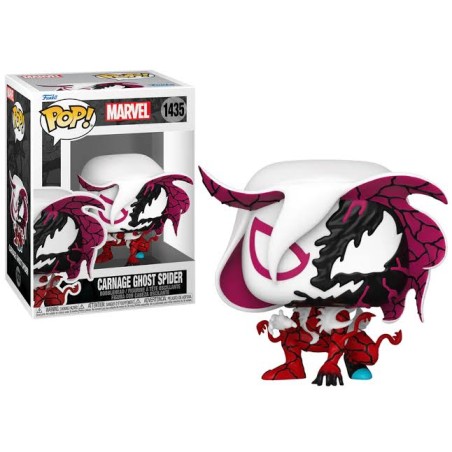 Funko POP - Marvel 1435 – Carnage Ghost Spider – Carnageized