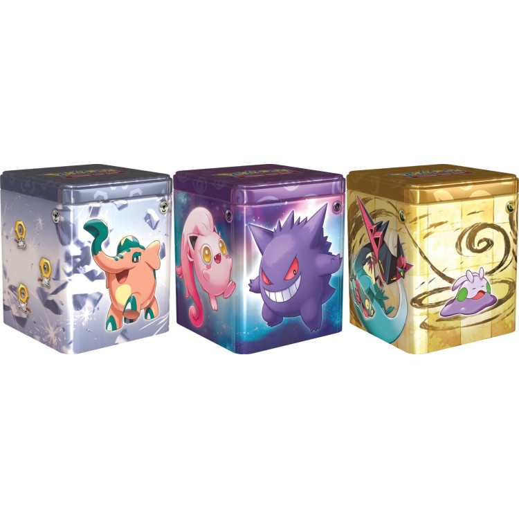 Tin Cube Pokémon Mars 2024 FR – Coffret Métallique avec Boosters JCC Pokémon
