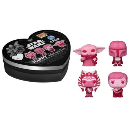Funko Pocket Pop - Star Wars – Valentine 4-Pack