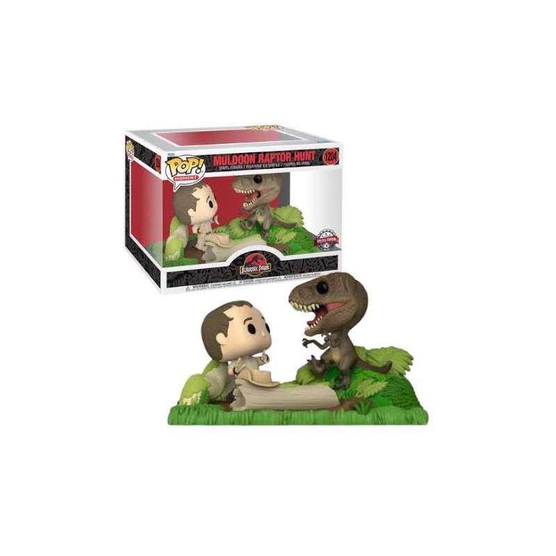 Funko Pop - Jurassic Park 1204 - Muldoon Raptor Hunt