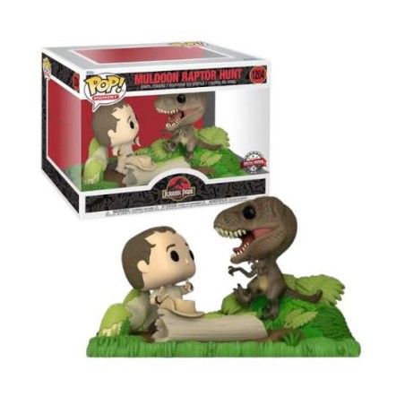 Funko Pop - Jurassic Park 1204 - Muldoon Raptor Hunt