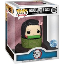 Funko POP Deluxe - Demon Slayer 1309 – Nezuko Kamado in Basket – Special Edition