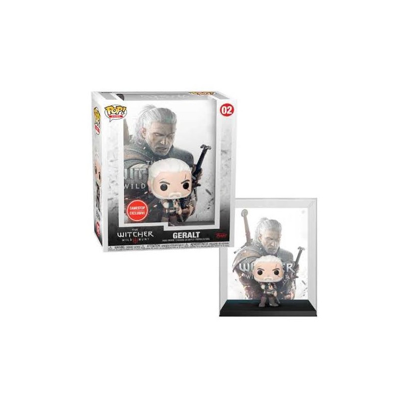 Funko POP Games Cover - The Witcher 3 Wild Hunt 02 – Geralt – Special Edition