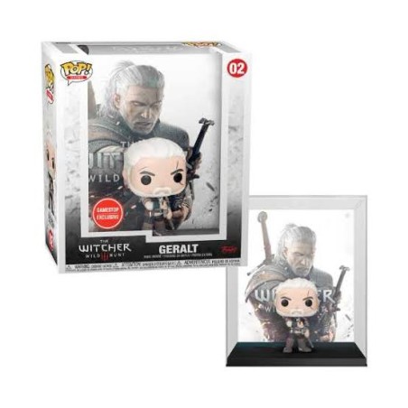 Funko POP Games Cover - The Witcher 3 Wild Hunt 02 – Geralt – Special Edition