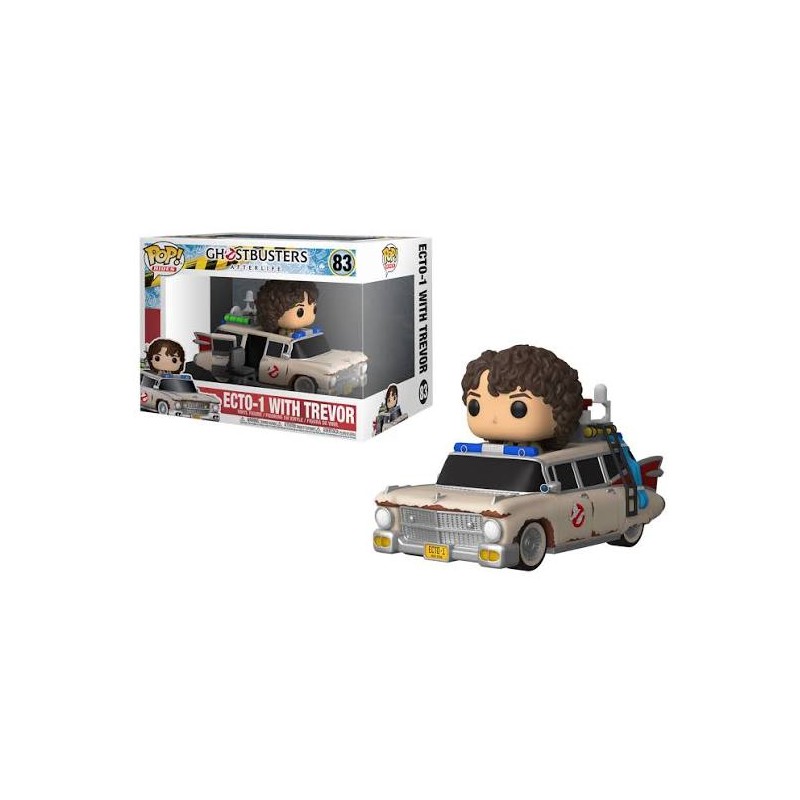 Funko POP Rides Super Deluxe - Ghostbusters Afterlife 83 – Ecto-1 with Trevor