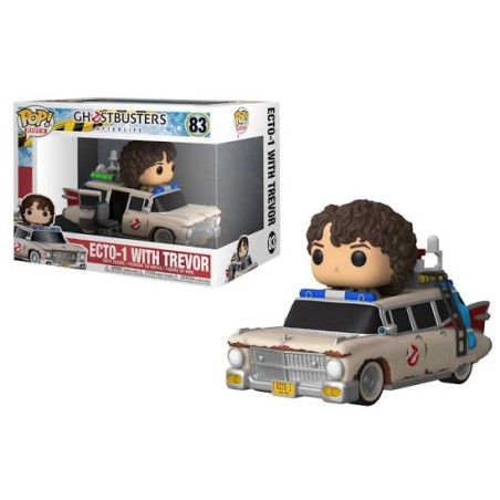 Funko POP Rides Super Deluxe - Ghostbusters Afterlife 83 – Ecto-1 with Trevor