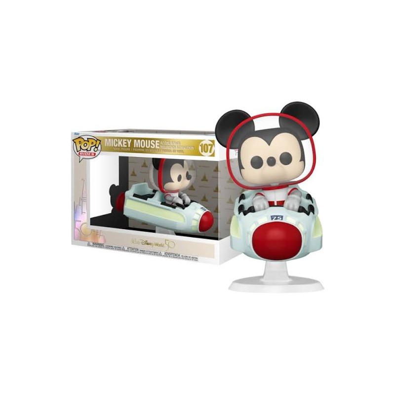 Funko POP Rides - Walt Disney World 50th Anniversary 107 – Mickey Mouse at the Space Mountain Attraction