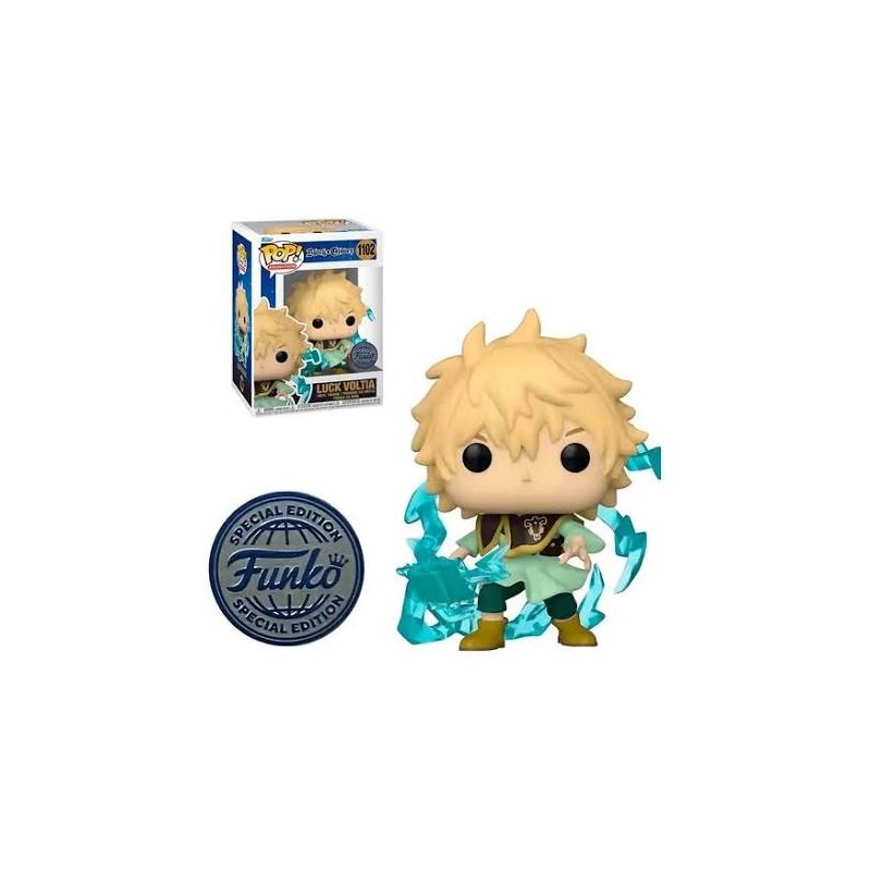 Funko POP - Black Clover 1102 – Luck Voltia – Special Edition