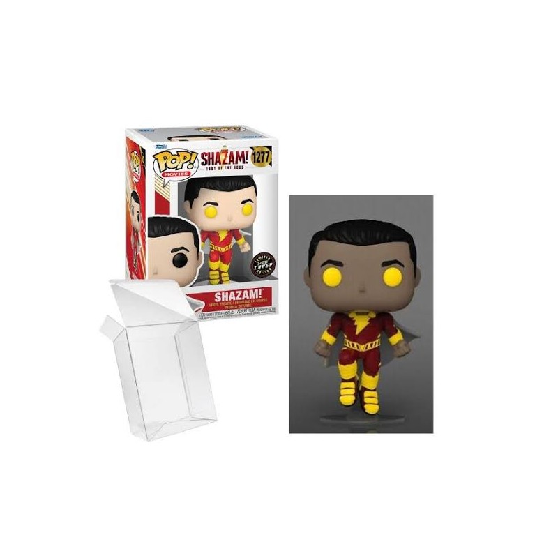 Funko POP (Chase) Glow in the Dark - Shazam! Fury of the Gods 1277 – Shazam