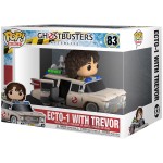 Funko POP Rides Super Deluxe - Ghostbusters Afterlife 83 – Ecto-1 with Trevor