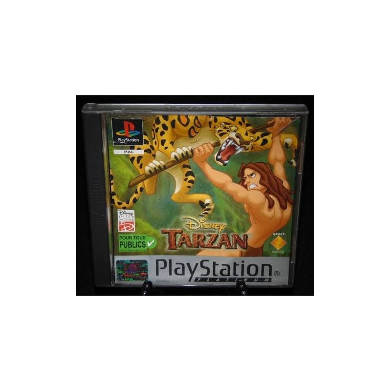 Jeux D'Occasion - Disney Tarzan Platinum – PS1 – PlayStation