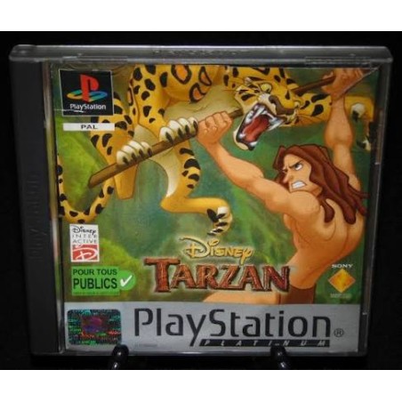 Jeux D'Occasion - Disney Tarzan Platinum – PS1 – PlayStation