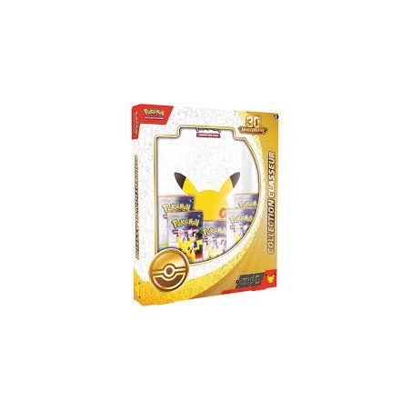 Coffret Collection Classeur Pokémon 30ᵉ Anniversaire – 5 Boosters – 1 Classeur 30 ans – FR (Preco)