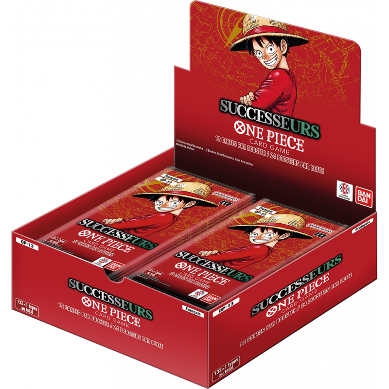 Display One Piece - Successeurs OP13 – 24 Boosters FR – Scellé