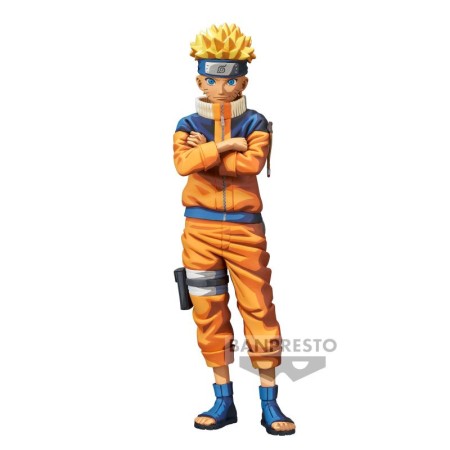 Figurine Naruto Shippuden - Naruto Uzumaki - Grandista NERO Manga Dimensions - Banpresto - 27 cm