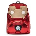 Sac à Dos Loungefly Marvel Iron Man Light Up Arc Reactor Mini Backpack Rouge