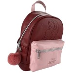Sac à Dos Loungefly Disney Blanche-Neige Grincheux Grumpy Bordeaux Rose Mini Backpack