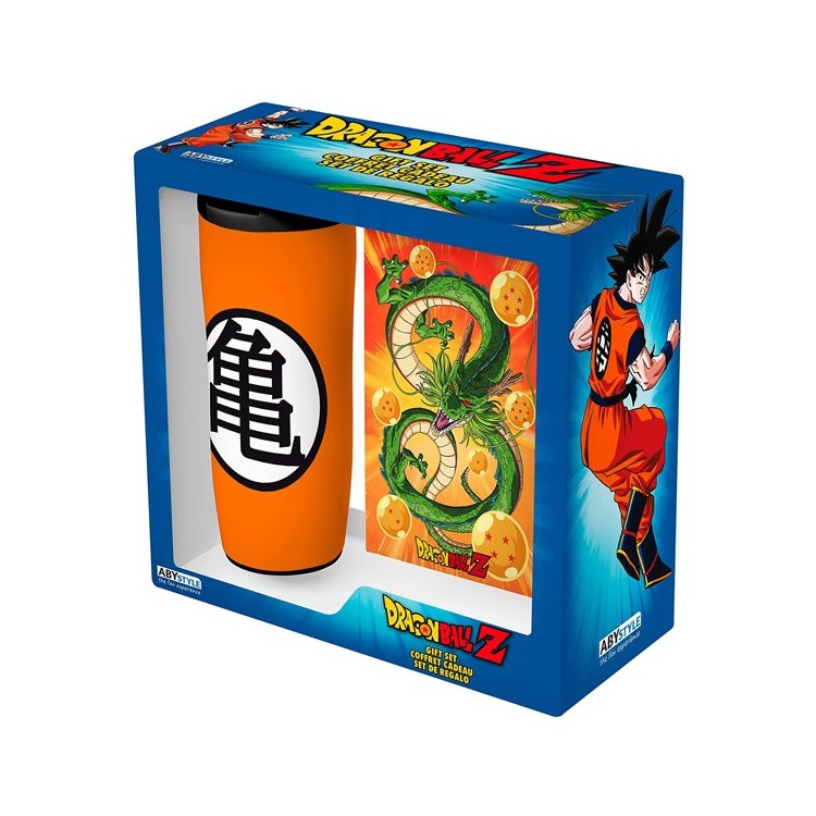 Coffret Cadeaux Dragon Ball Z - Verre XXL + Pin's + Carnet