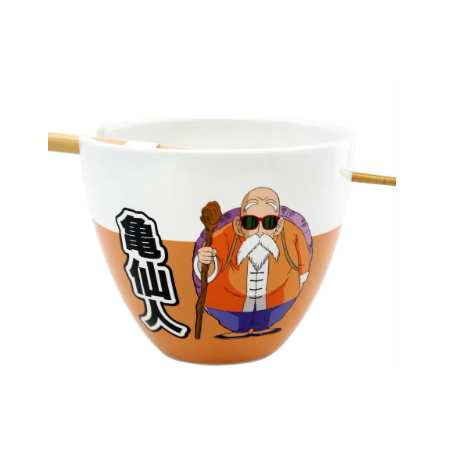 DRAGON BALL Z - BOL À RAMEN AVEC BAGUETTE 470ML - ROSHI