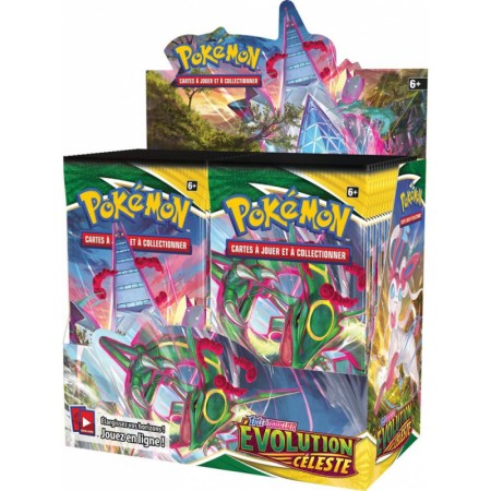 Display Pokémon EB07 Évolution Céleste FR – Boîte de 36 Boosters Scellée