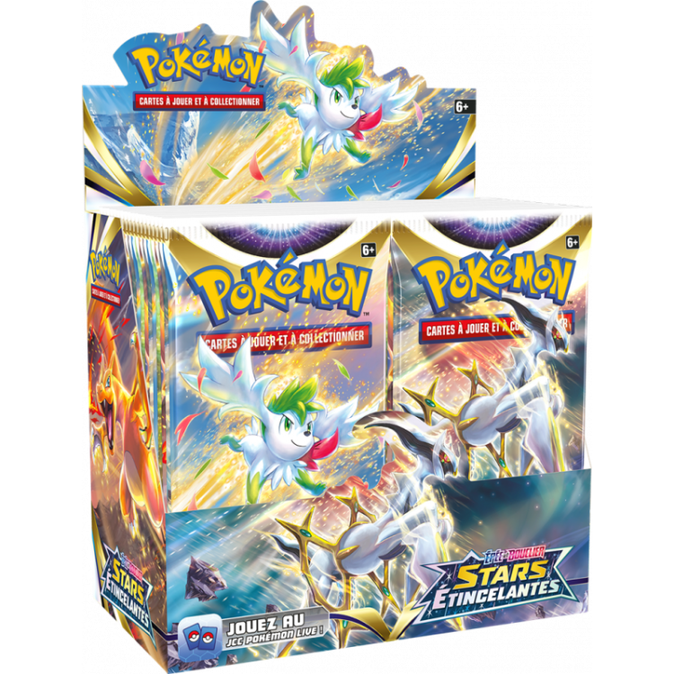 Display Pokémon EB09 Stars Étincelantes FR – Boîte de 36 Boosters Scellée