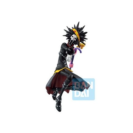 Figurine One Piece - Brook - Ichibansho Film Red More Beat - Banpresto - 16,5 cm