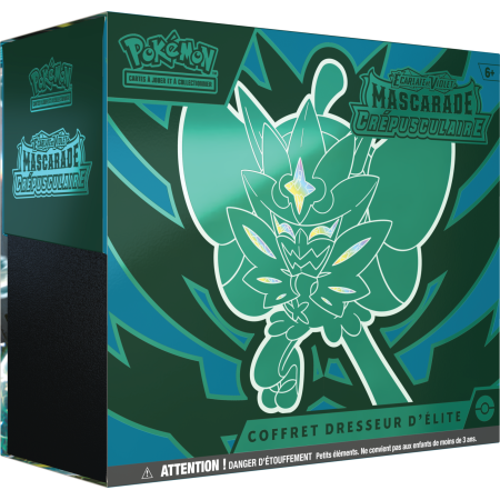 Coffret Dresseur d’Élite Pokémon EV6 Mascarade Crépusculaire FR – ETB Scellée