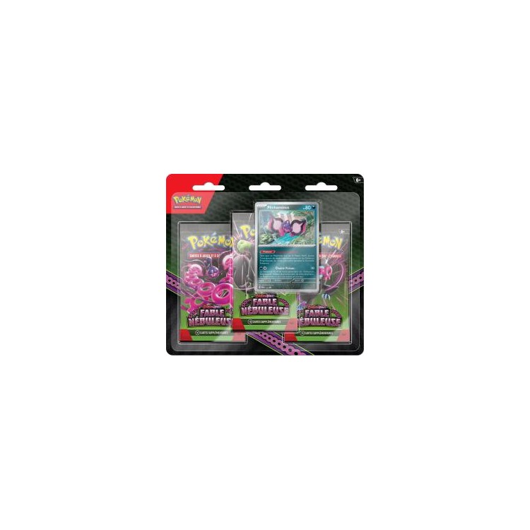 POKÉMON - PACK 3 BOOSTERS - EV06.5 FABLE NÉBULEUSE (PRECO)