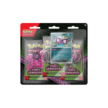 Pack 3 Boosters Pokémon EV06.5 Fable Nébuleuse FR – JCC Pokémon