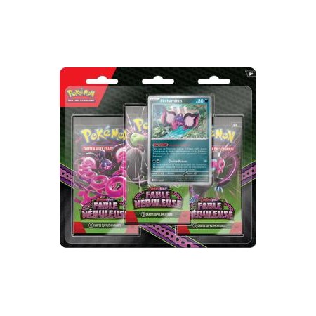 POKÉMON - PACK 3 BOOSTERS - EV06.5 FABLE NÉBULEUSE (PRECO)